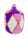 Berber Baskets - multi pink & purple & red