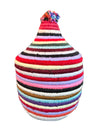 Berber Baskets - multi pink & purple & red