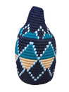 Berber Baskets - teal, black & fuchsia