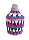 Berber Basket - Multi Pink