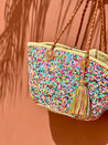 Multi Neon XL Tassel