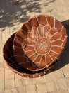 Handmade Leather Pouf L