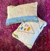 Vintage Boujad Cushions | off white - blue - green
