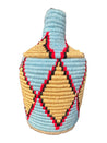 Berber Basket - Multi Blue