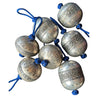 Medium Handmade SABR Christmas Ornaments | metal & rayon