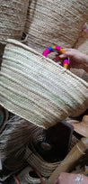 RAYYA Shopper with colored Handles