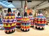 Berber Baskets XL - multi triangles