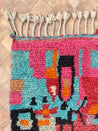 Small Boujad Rug | aqua-pink-plum-orange