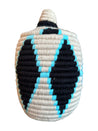 Berber Baskets - multi shades of blue & burgundy