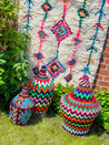 Exclusive XXL Berber Basket MULTI