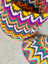 XL Berber Basket ZIGZAG