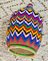 XL Berber Basket ZIGZAG