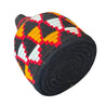 Berber Basket - black, yellow & red