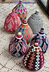 Limited Edition Berber Basket XL - dazzling black & white
