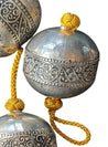 Large Handmade SABR Christmas Ornaments | metal & rayon