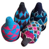 Berber Baskets - teal, black & fuchsia