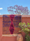 Small Boujad Rug | pink-purple-orange