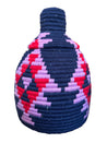 Berber Basket - navy | pink | red