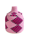 Berber Basket - Multi Pink