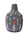 Berber Basket - Multi on Grey
