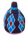 Berber Baskets - teal, purple & burgundy