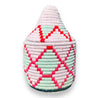 Berber Basket - soft aqua | fuchsia | red | nude
