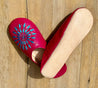 Moroccan Babouche Slippers - PINK | YELLOW