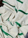 ATLAS GREEN Striped Cushion Collection