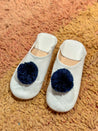 Moroccan Babouche Slippers - POMPOM