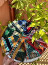 Zippered POUCHES in Moroccan Upholstery (set of 3)