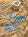 Set of 6 Ceramic COASTERS - ESSAOUIRA