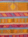 TIFLET Flatwoven Rug 244/153 - orange & fuchsia