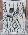 BOHO CHIC Black Rug S