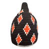 Berber Basket - black | orange