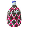 Berber Basket - black | fuchsia | light blue