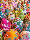 Berber Baskets - multi pink & purple & red