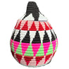 Berber Basket - black | white | pink