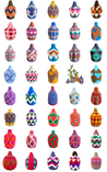 Berber Baskets - neon & gray