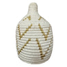 Berber Baskets - white | gold