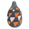 Berber Basket - dark blue | orange