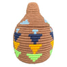 Berber Basket - blue | neon | brown