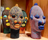 Beaded Tribal Heads from Cameroon Medium