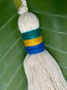 Cotton Tassel with Multicolor Trim