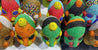 Beaded Tribal Heads from Cameroon XS