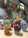 Beaded Tribal Heads from Cameroon XS