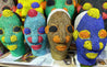 Beaded Tribal Heads from Cameroon XS