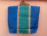 Colorful Recycled Woven Shopper with Double Handle