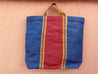 Colorful Recycled Woven Shopper with Double Handle