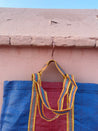 Colorful Recycled Woven Shopper with Double Handle