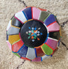 Handmade Leather Pouf M